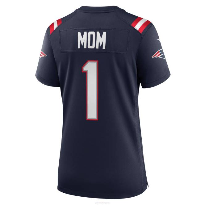 облекло Patriots Jersey Nike номер 1 майка синя фланелка за игра Жени T8TH1175