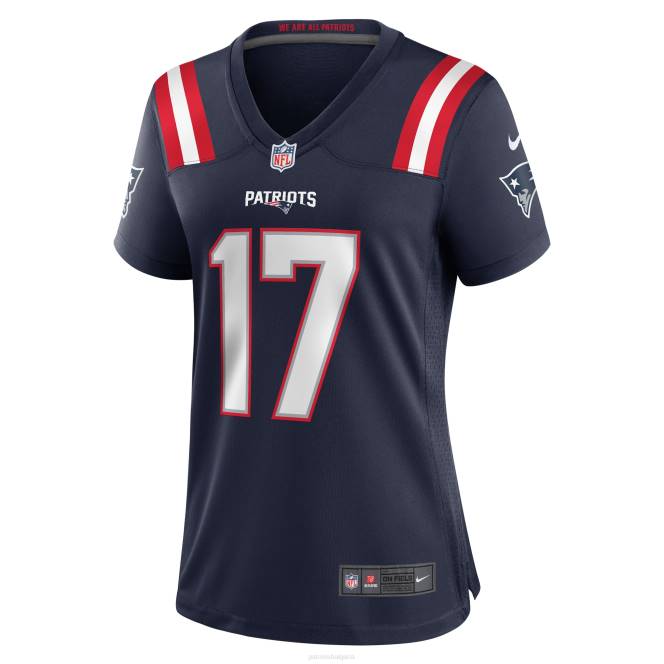 облекло Patriots Jersey Nike Michael Palardy синя фланелка за домакински играчи Жени T8TH1126
