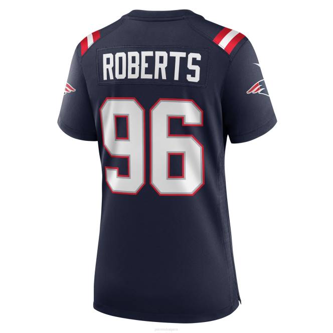 облекло Patriots Jersey Nike Сам Робъртс флотска фланелка за играчи Жени T8TH1239