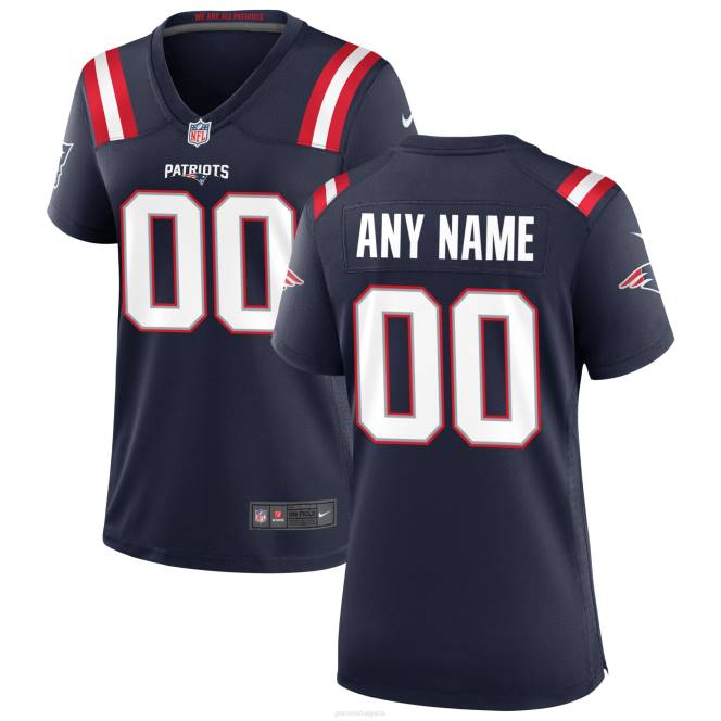 облекло Patriots Jersey Фланелка за игра по поръчка на nike Жени T8TH1172
