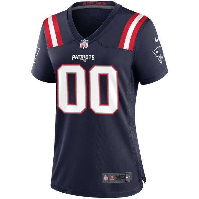 облекло Patriots Jersey Фланелка за игра по поръчка на nike Жени T8TH1172