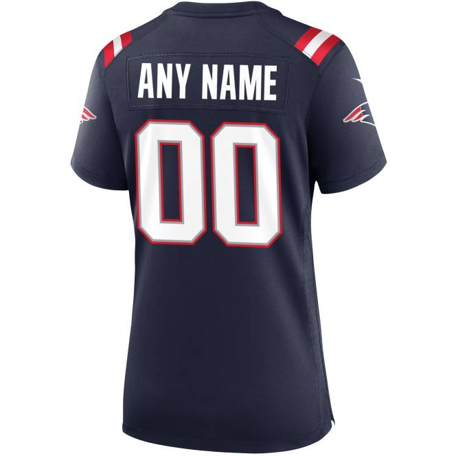 облекло Patriots Jersey Фланелка за игра по поръчка на nike Жени T8TH1172