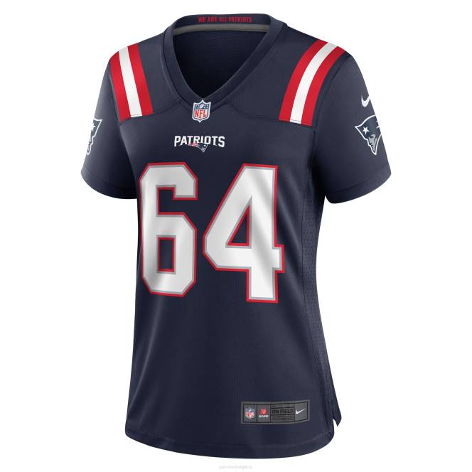 облекло Patriots Jersey nike andrew stueber флотска фланелка за играчи Жени T8TH1115