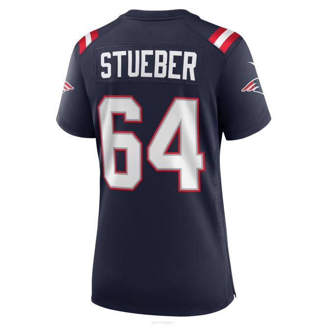 облекло Patriots Jersey nike andrew stueber флотска фланелка за играчи Жени T8TH1115