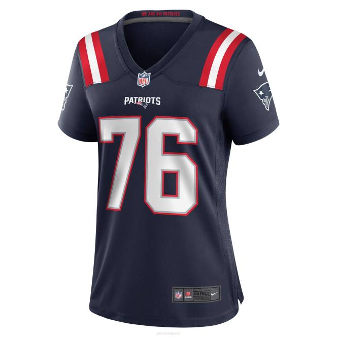 облекло Patriots Jersey nike calvin anderson флотска фланелка за игра Жени T8TH1205