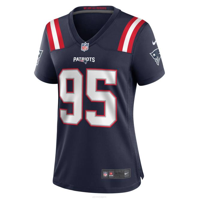 облекло Patriots Jersey nike daniel ekuale флотска фланелка за играчи Жени T8TH1235