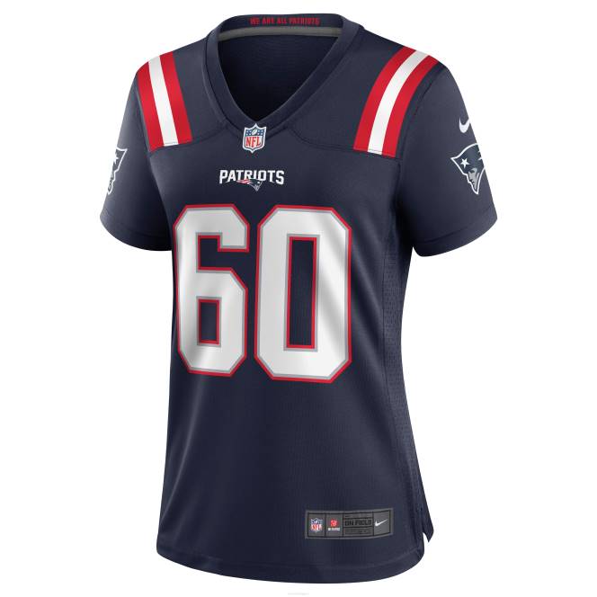 облекло Patriots Jersey nike david andrews флотска фланелка за игра Жени T8TH1140