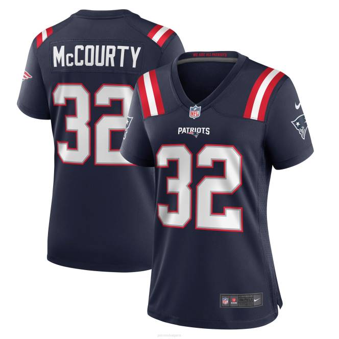 облекло Patriots Jersey nike devin mccourty синя фланелка за игри Жени T8TH1183