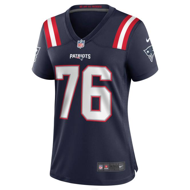 облекло Patriots Jersey nike isaiah wynn navy игра фланелка Жени T8TH1154