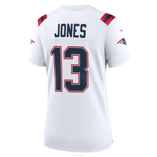облекло Patriots Jersey nike jack jones бяла фланелка за играчи Жени T8TH1231