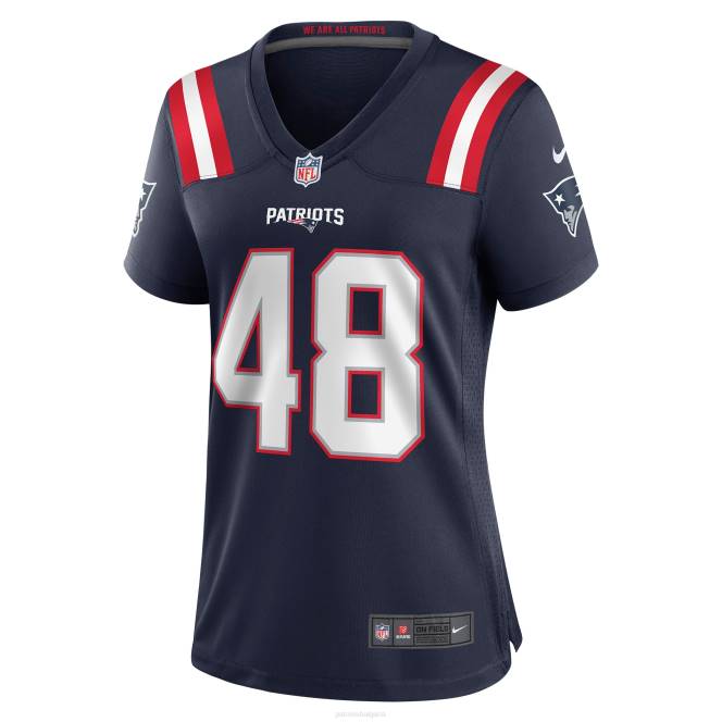 облекло Patriots Jersey nike jahlani tavai флотска фланелка за играчи Жени T8TH1164