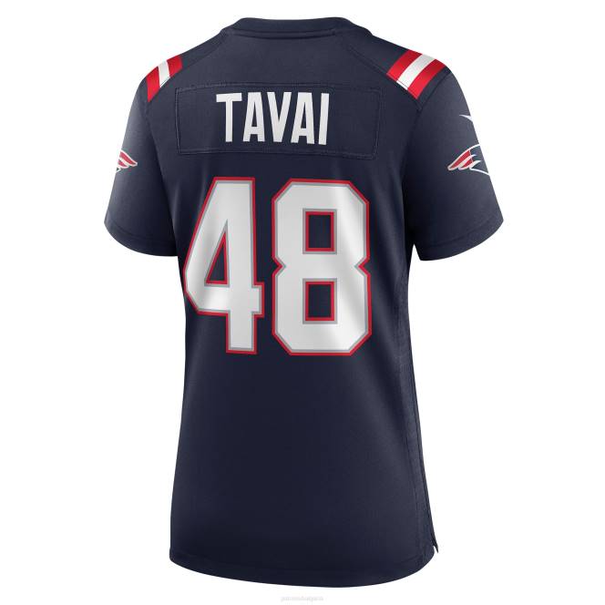 облекло Patriots Jersey nike jahlani tavai флотска фланелка за играчи Жени T8TH1164