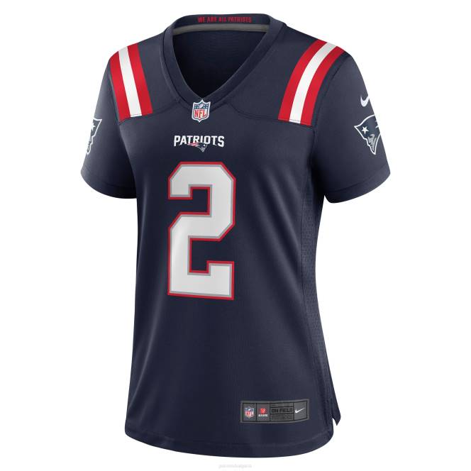 облекло Patriots Jersey nike jalen mills флотска фланелка за играчи Жени T8TH1219