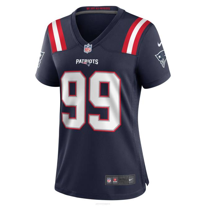 облекло Patriots Jersey nike jamie collins sr. военноморска фланелка за домакински играч Жени T8TH1128