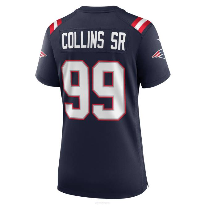 облекло Patriots Jersey nike jamie collins sr. военноморска фланелка за домакински играч Жени T8TH1128