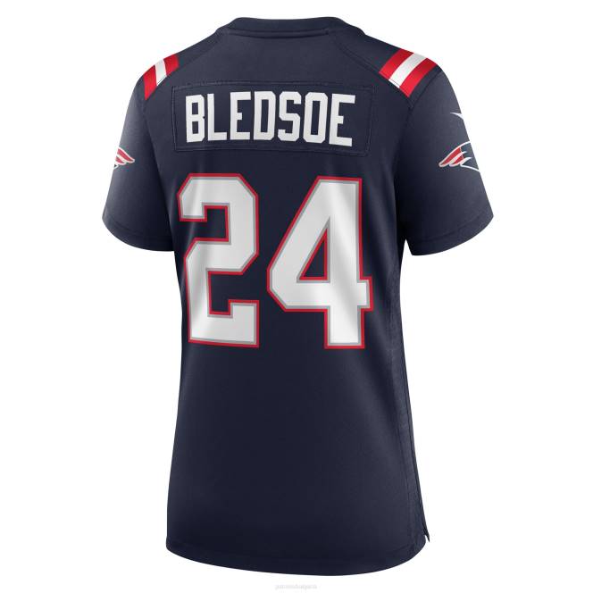 облекло Patriots Jersey nike joshuah bledsoe синя фланелка за играчи Жени T8TH1242