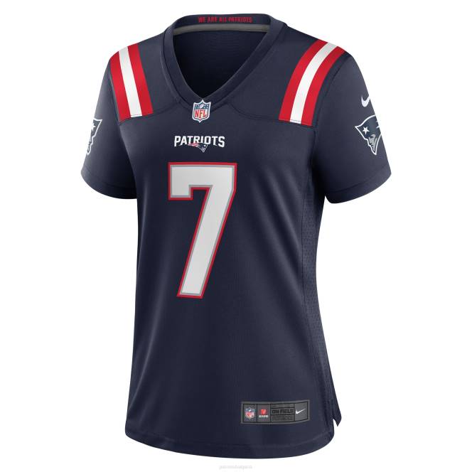 облекло Patriots Jersey nike juju smith-schuster флотска фланелка за играчи Жени T8TH1178