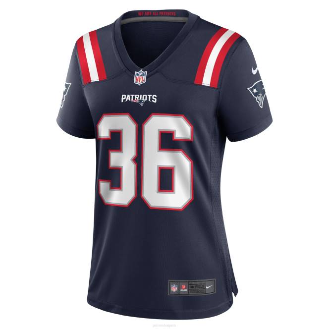 облекло Patriots Jersey nike kevin harris синя фланелка за играчи Жени T8TH1118
