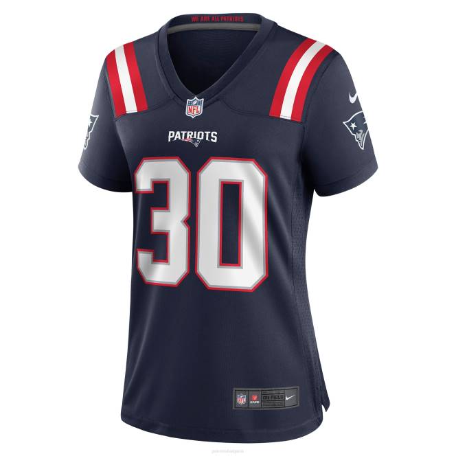 облекло Patriots Jersey nike mack wilson navy игра фланелка Жени T8TH1227