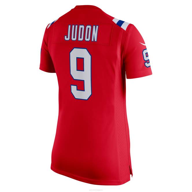 облекло Patriots Jersey nike matthew judon червена фланелка за алтернативна игра Жени T8TH1181