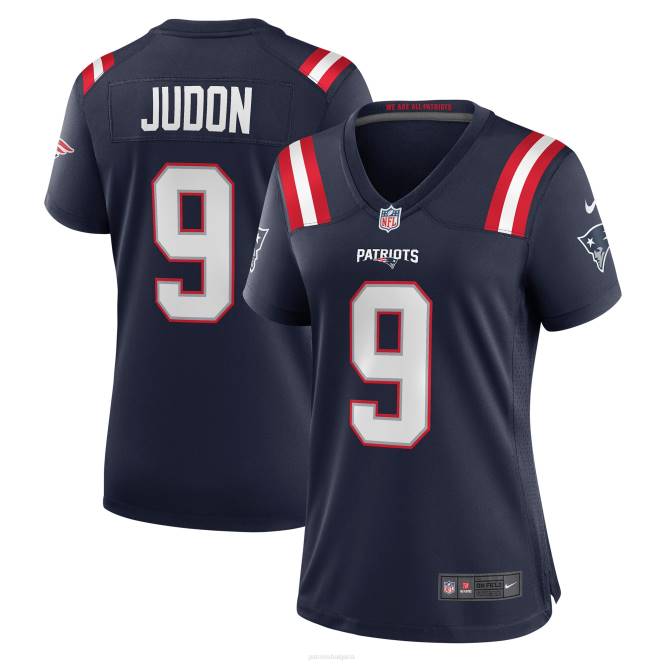 облекло Patriots Jersey nike matthew judon navy игра фланелка Жени T8TH1189