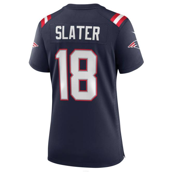 облекло Patriots Jersey nike matthew slater navy игра фланелка Жени T8TH1186