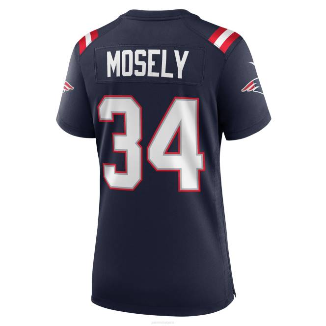 облекло Patriots Jersey nike quandre mosely синя фланелка за домакински играч Жени T8TH1132