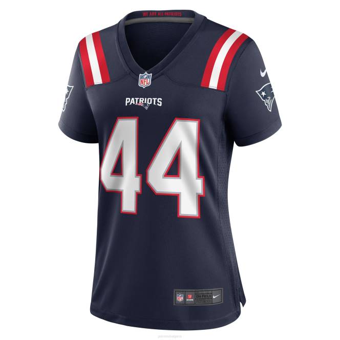облекло Patriots Jersey nike raleigh webb navy фланелка за домашни играчи Жени T8TH1121