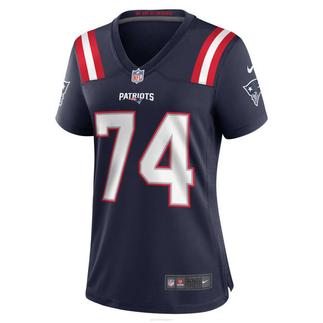 облекло Patriots Jersey nike riley reiff navy игра фланелка Жени T8TH1210