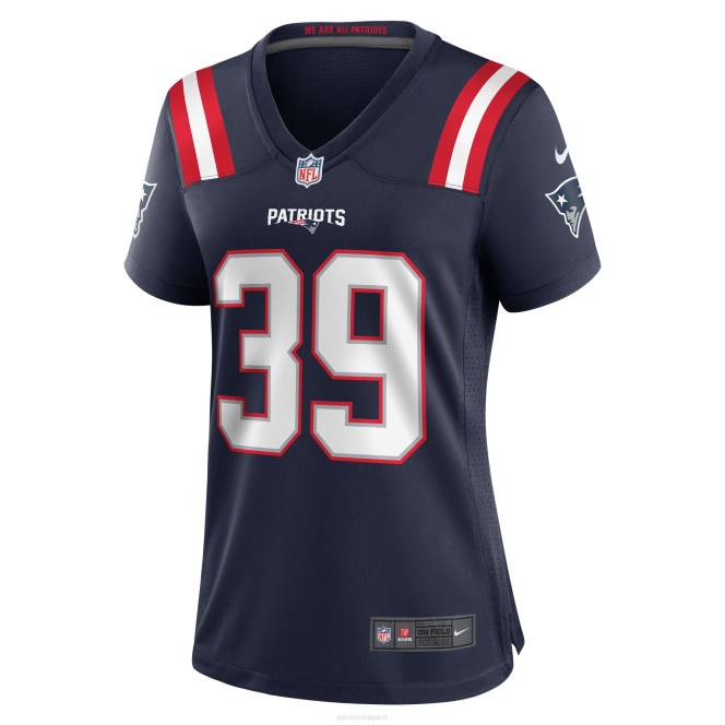 облекло Patriots Jersey nike tae hayes синя фланелка за домашни играчи Жени T8TH1124