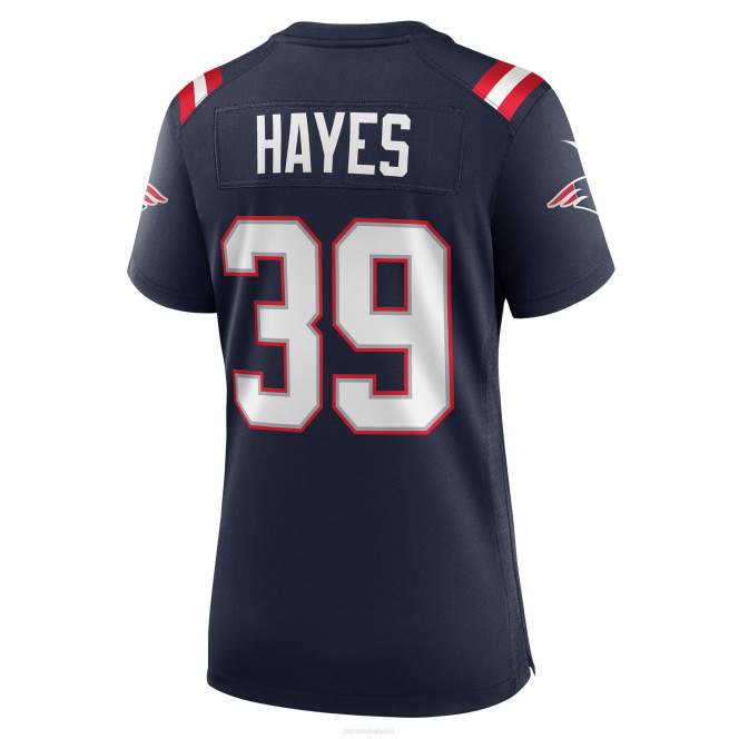 облекло Patriots Jersey nike tae hayes синя фланелка за домашни играчи Жени T8TH1124