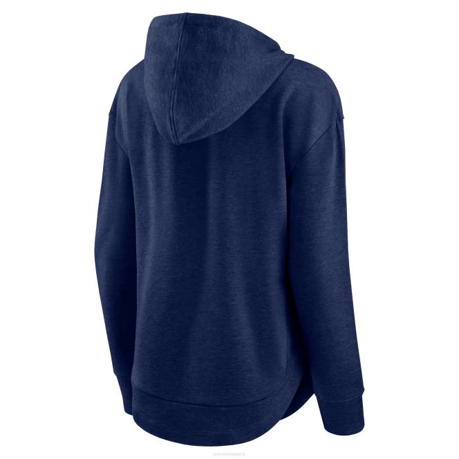 облекло Patriots Jersey пуловер с качулка с марка fanatics heather, комплект за летене Жени T8TH2345