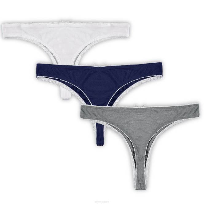 облекло Patriots Jersey концептуален спортен тъмносин/черен въглен/бял комплект от 3 комплекта прашки Жени T8TH2897