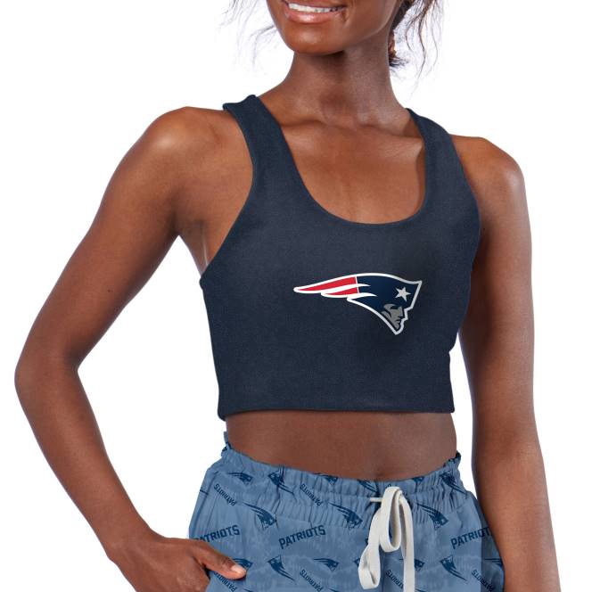 облекло Patriots Jersey реверсивен спортен сутиен Certo Navy Жени T8TH2882