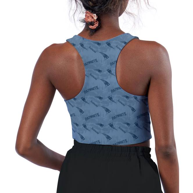 облекло Patriots Jersey реверсивен спортен сутиен Certo Navy Жени T8TH2882