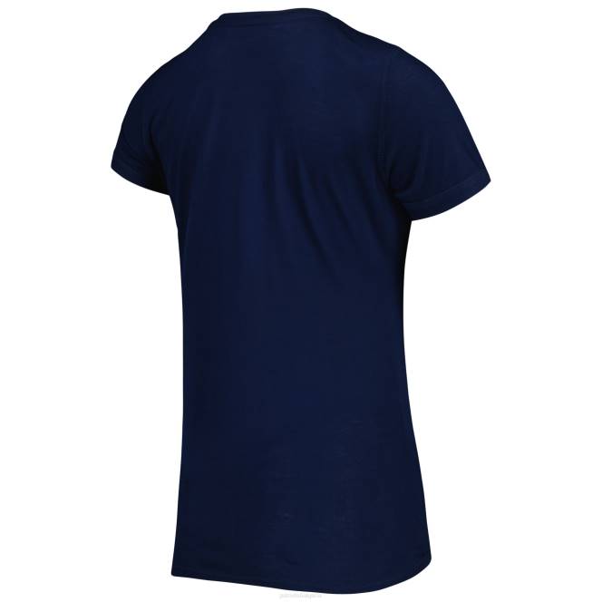 облекло Patriots Jersey концептуален спортен комплект тениска и панталон с тъмносин/червена значка за спане Жени T8TH2853