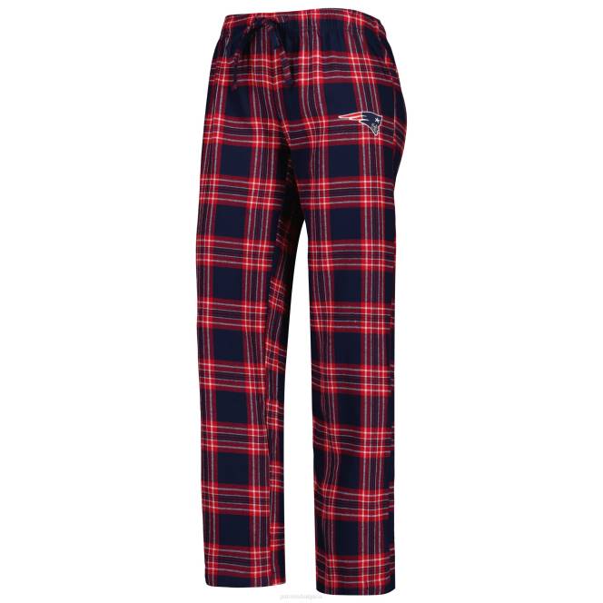 облекло Patriots Jersey концептуален спортен комплект тениска и панталон с тъмносин/червена значка за спане Жени T8TH2853