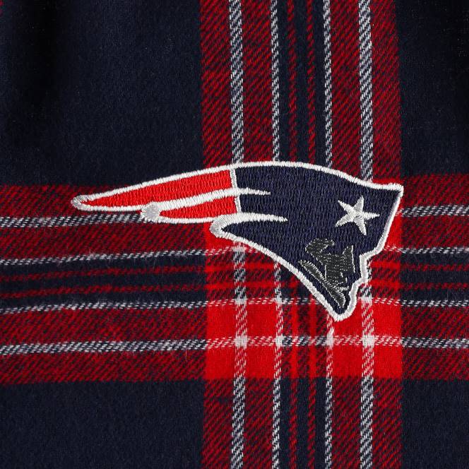 облекло Patriots Jersey концептуален спортен комплект тениска и панталон с тъмносин/червена значка за спане Жени T8TH2853