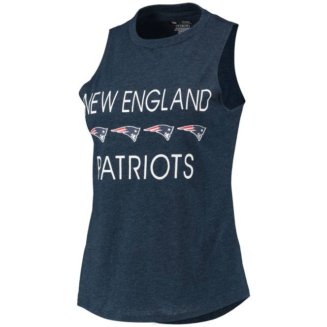 облекло Patriots Jersey концептуален спортен червен/морски мускулест комплект потник и панталон за сън Жени T8TH2854