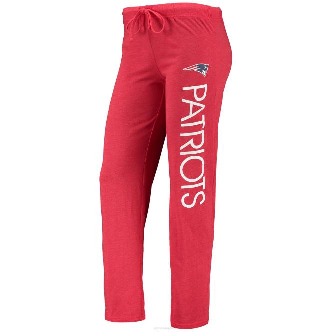 облекло Patriots Jersey концептуален спортен червен/морски мускулест комплект потник и панталон за сън Жени T8TH2854