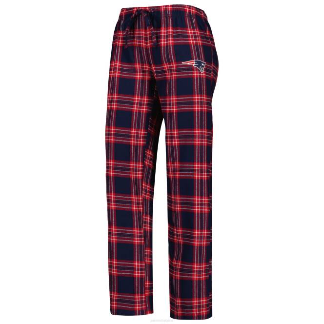 облекло Patriots Jersey концептуални спортни тъмносиньо/червено тениска и панталони със значка с голям размер спален комплект Жени T8TH2865