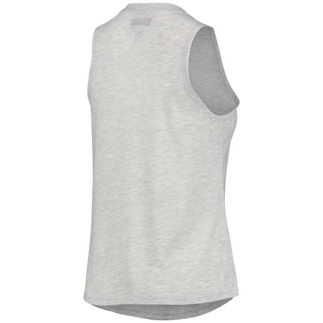 облекло Patriots Jersey концептуални спортни сив/черен дълбок потник и комплект за спане с клин Жени T8TH2869