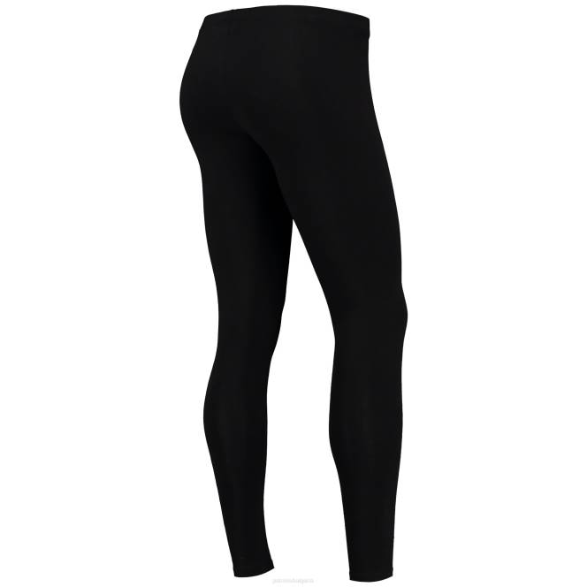 облекло Patriots Jersey концептуални спортни сив/черен дълбок потник и комплект за спане с клин Жени T8TH2869