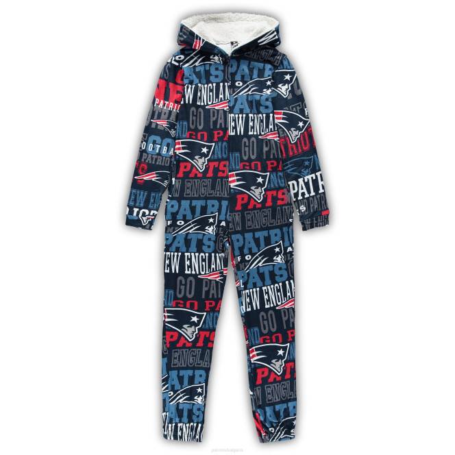 облекло Patriots Jersey концептуален спортен ансамбъл от микрофлис с пълен цип Жени T8TH2871