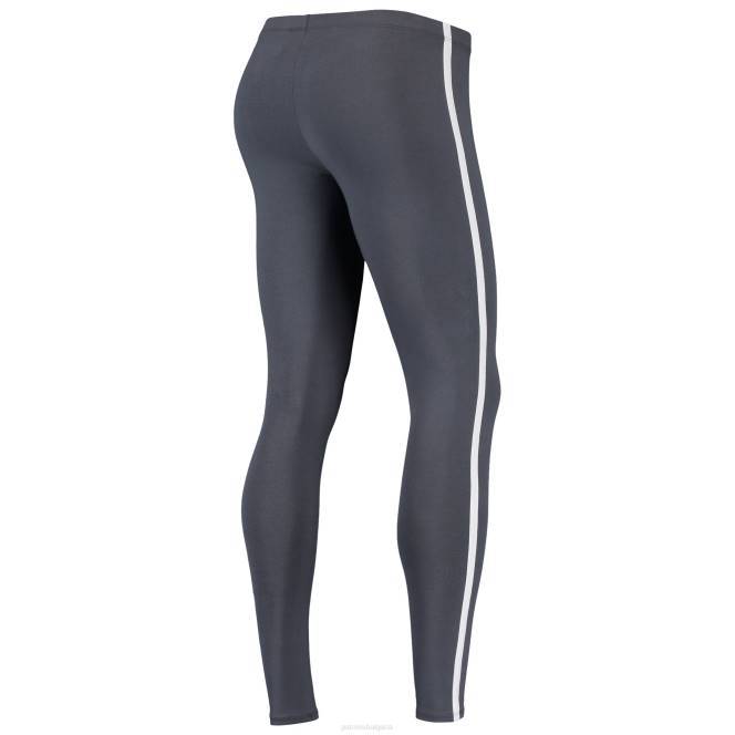 облекло Patriots Jersey концептуален спортен комплект тениска и клин за хол в бяло/въглен Жени T8TH2889