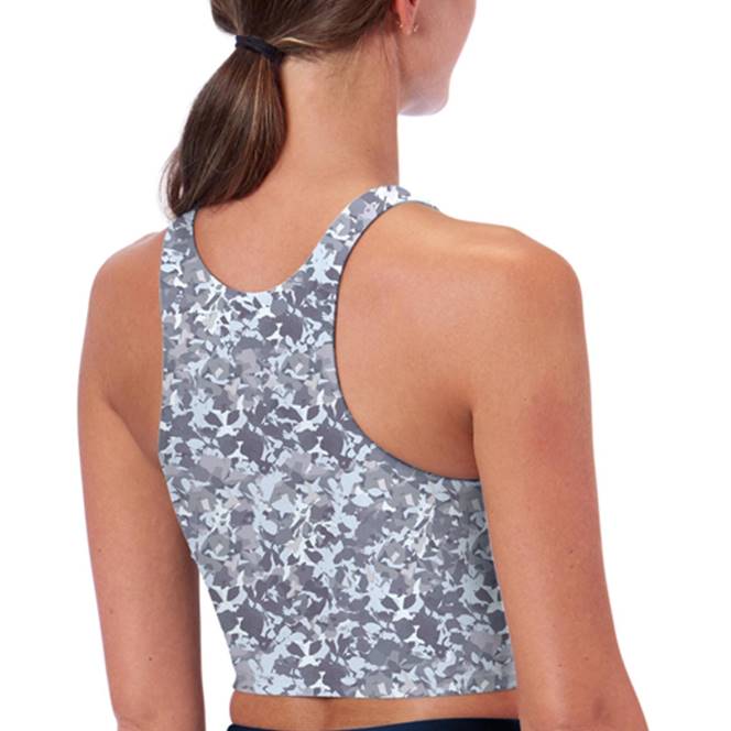 облекло Patriots Jersey миди сутиен с високо деколте с лого certo navy Жени T8TH2874