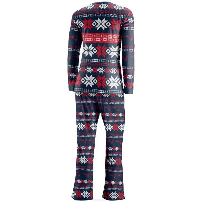 облекло Patriots Jersey комплект грозна пижама foco синьо Жени T8TH2893