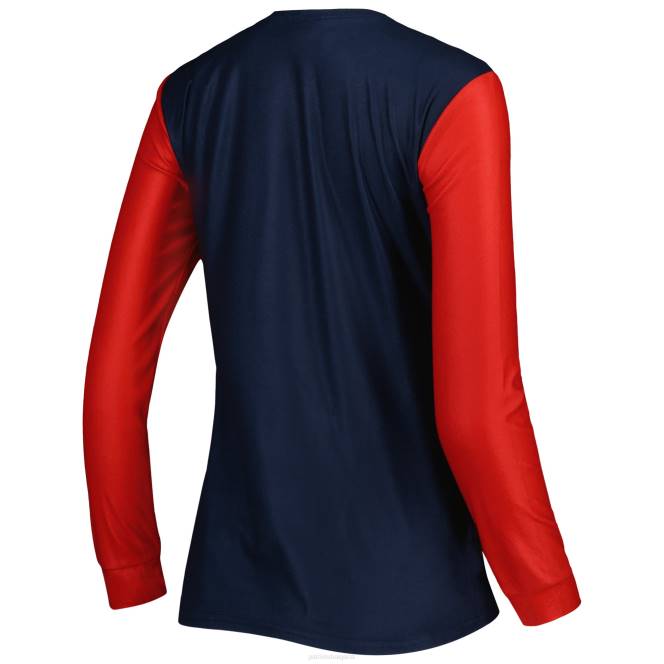 облекло Patriots Jersey foco navy ваканционен грозен комплект пижама Жени T8TH2873