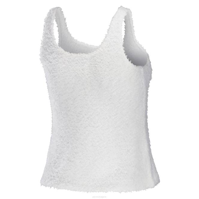 облекло Patriots Jersey wear by erin andrews кремав уютен комплект за спане с потник и панталони с широко деколте Жени T8TH2880