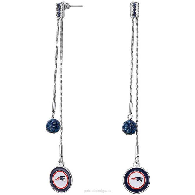 аксесоари Patriots Jersey двунишки обеци шамбала Жени T8TH2180